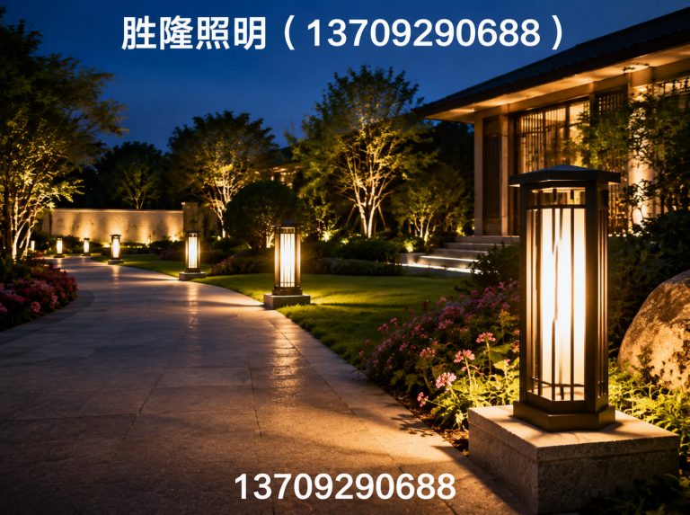 新城区户外照明工程展示图